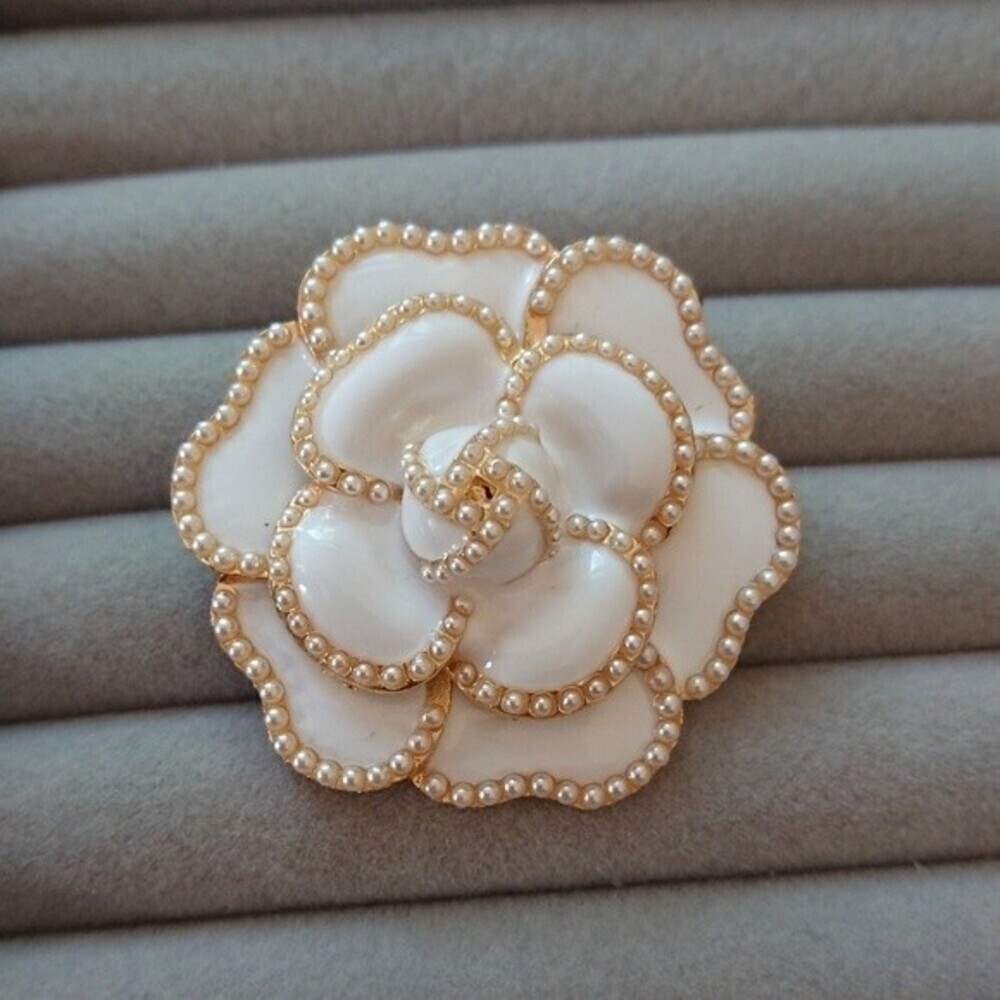 Camellia Rose Brooch